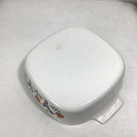 CORNINGWARE Country Festival Blue Birds Quart Pan - Picture 6 of 12